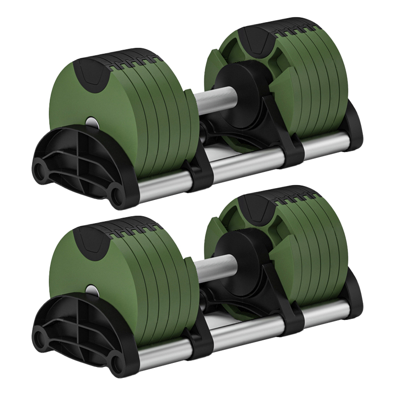 Adjustable Dumbbell Pair 40Kg - Freie Gewichte Runde Gewichtheber-Hanteln 40kg 24kg