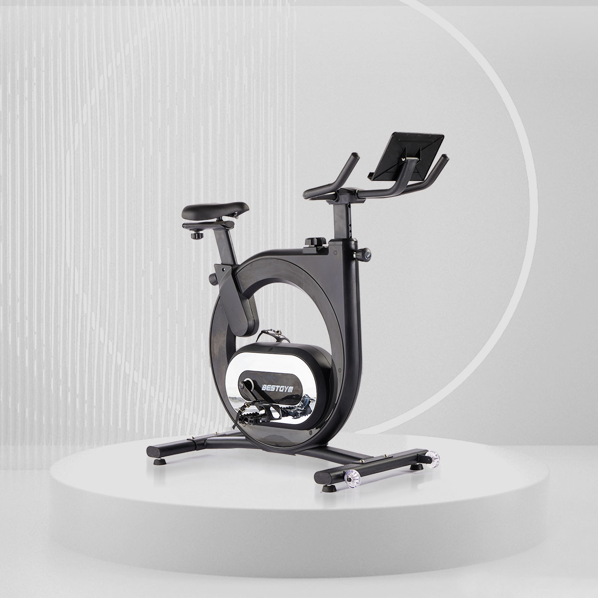 Exercise Bike Magnetic Resistance - Fabrik-Bestseller: Verstellbares Magnetwiderstand-Fitness-Spinning-Bike mit 6 kg