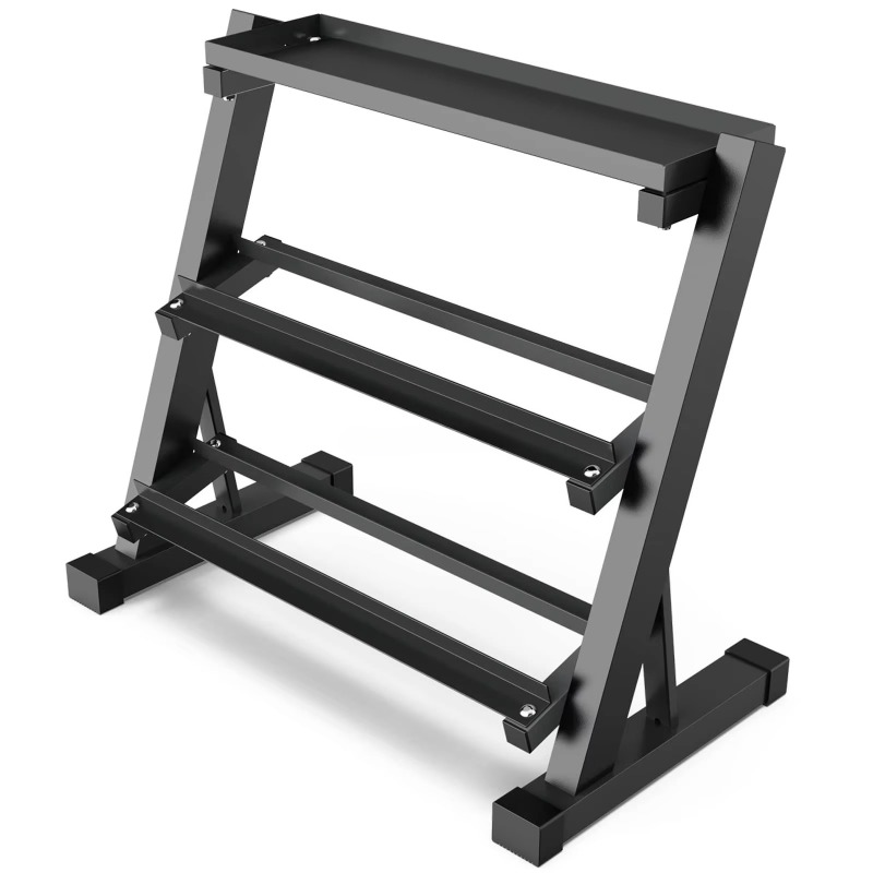 Fitness Equipment - 3-stufiges Hantelregal für 8, 10 oder