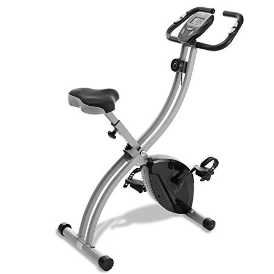 Exercise Bike Magnetic Resistance - Indoor-Cycling-Bike - Klappbares, aufrecht stehendes Fitnessfahrrad