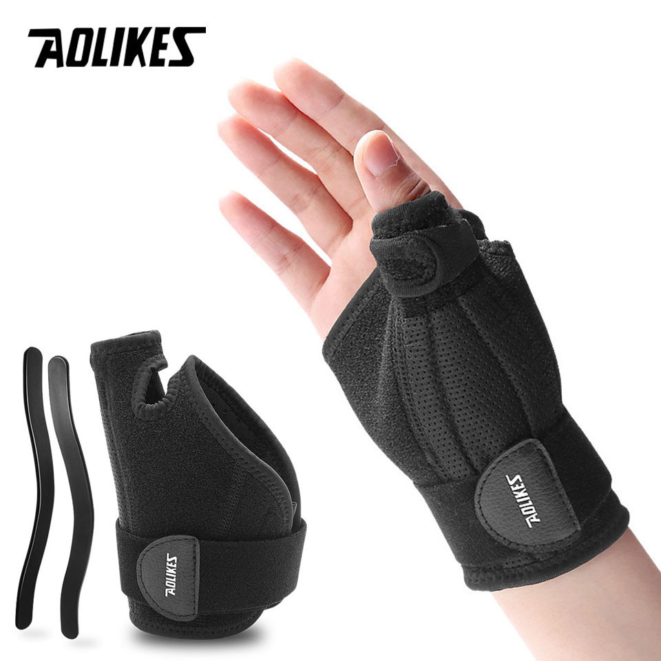 Wrist Wraps Weightlifting Support - AOLIKES 1PCS Handgelenk Brace Unterstützung Verstauchung