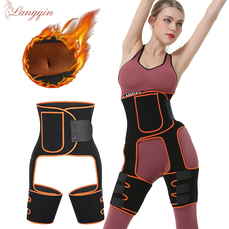 Sweat Waist Trainer Belt Neoprene - Abnehmen Fett verbrennung Kompresse Sauna Schweiß