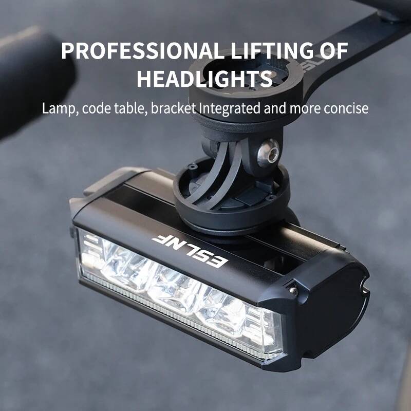 Rechargeable Bicycle Headlight 1000 Lumen - ESLNF Fahrrad 1000 Lumen LED-Scheinwerfer aus
