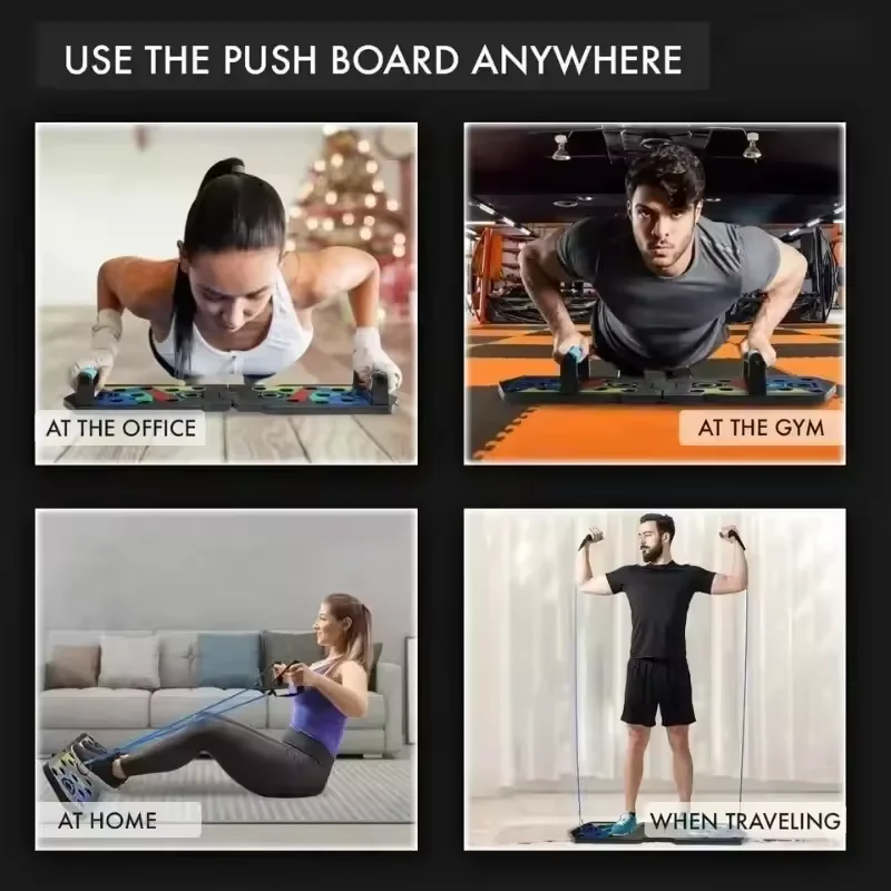 Push-Up-Brett, faltbare Push-U – Push Up Board Foldable Multi Function Bewertung und Preis