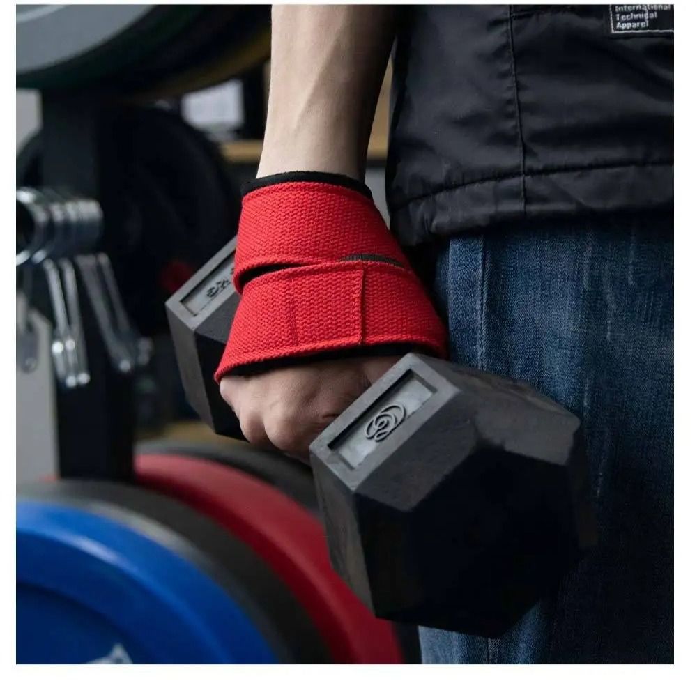 1 Paar neue Polyester-Handgele – Wrist Wraps Weightlifting Support Bewertung und Preis