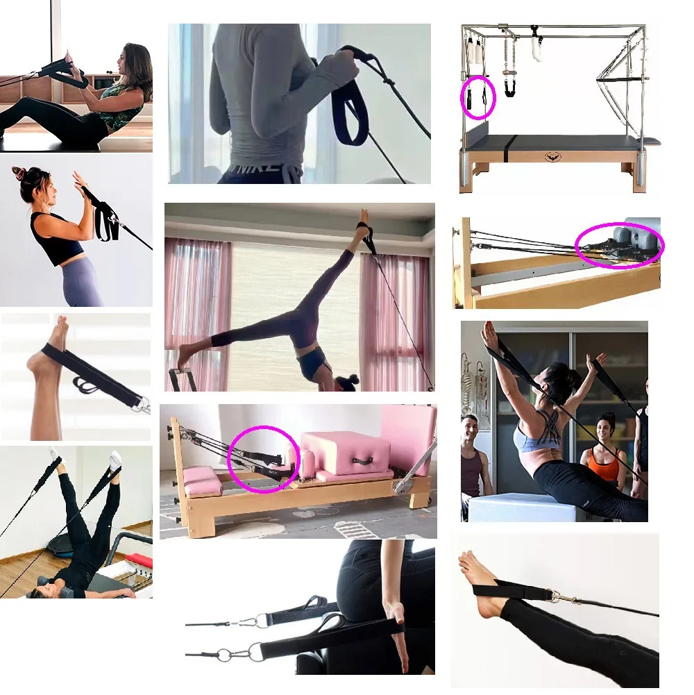 Doppelring-Elastikband für Yog – Pilates Bar Kit With Resistance Bands Bewertung und Preis