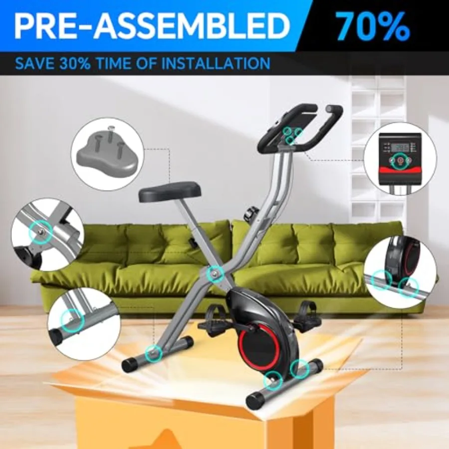Zusammenklappbares Trainingsfa – Exercise Bike Magnetic Resistance Bewertung und Preis