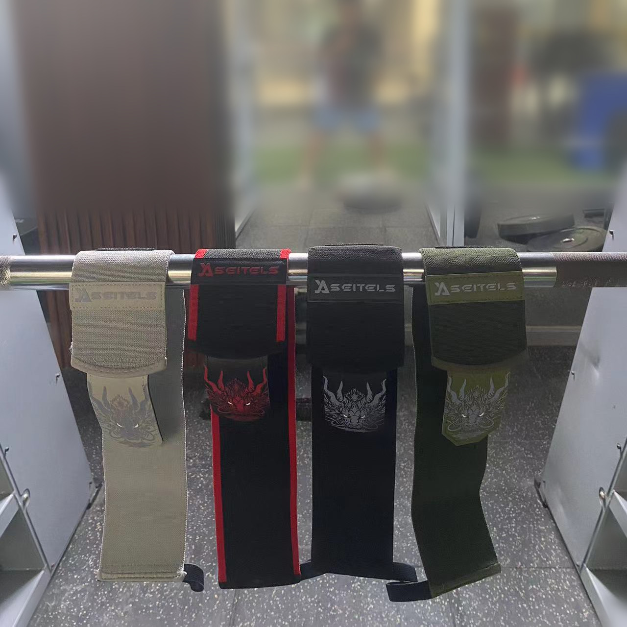 1 paar Chinesischen Drachen Fi – Wrist Wraps Weightlifting Support Bewertung und Preis