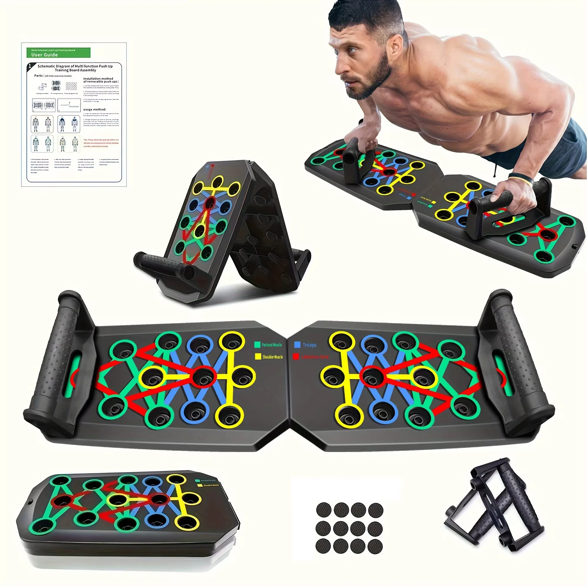 1 Stück faltbares, multifunkti – Push Up Board Foldable Multi Function Bewertung und Preis