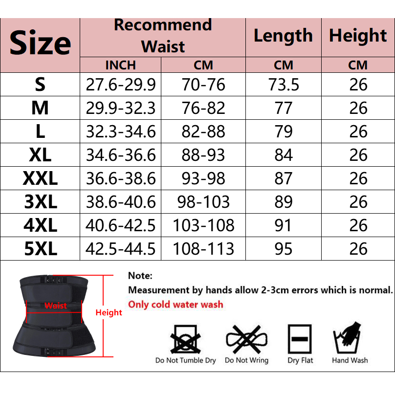 Frauen Taille Unterstützung Fi – Sweat Waist Trainer Belt Neoprene Bewertung und Preis