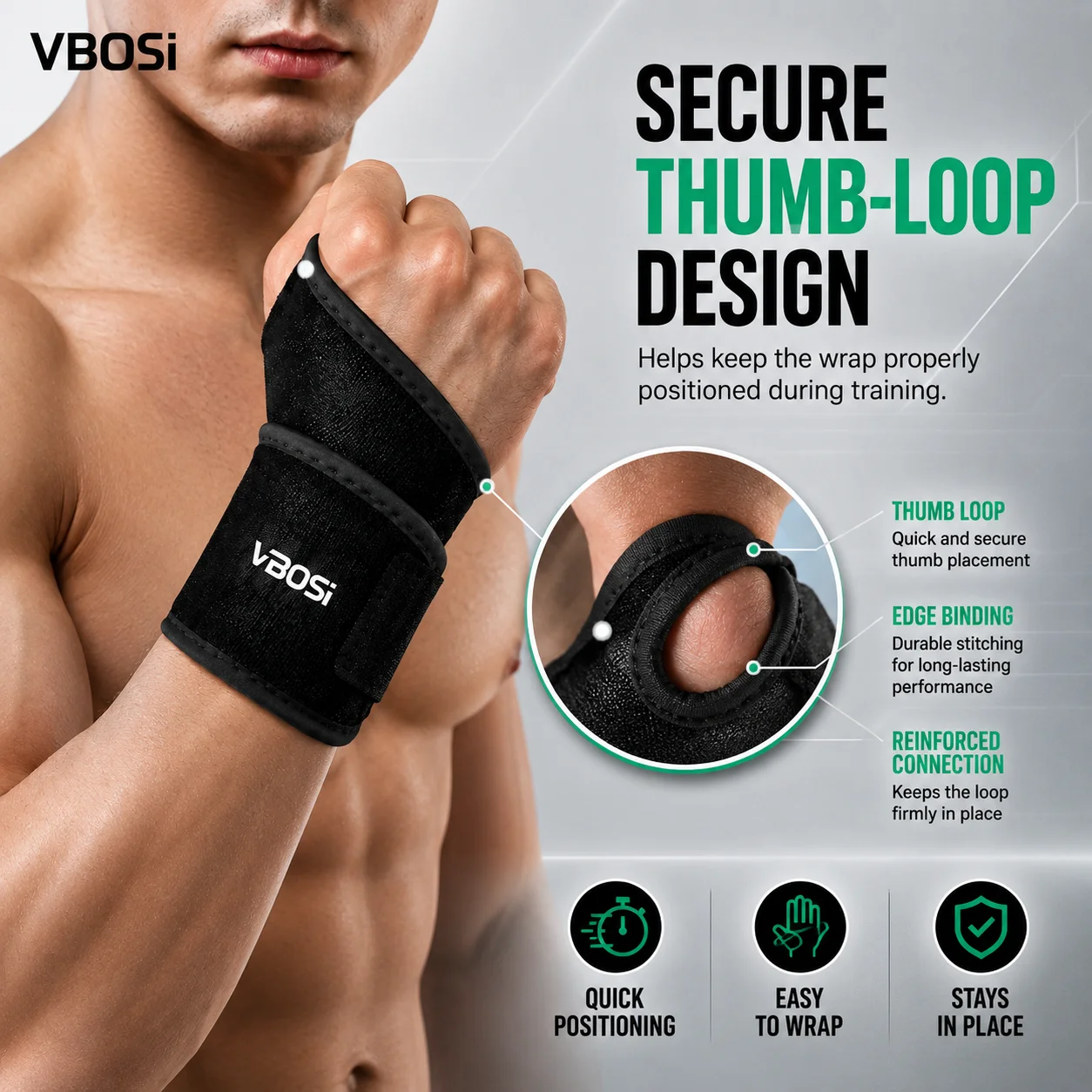 VBSOi Verstellbare Handgelenks – Wrist Wraps Weightlifting Support Bewertung und Preis