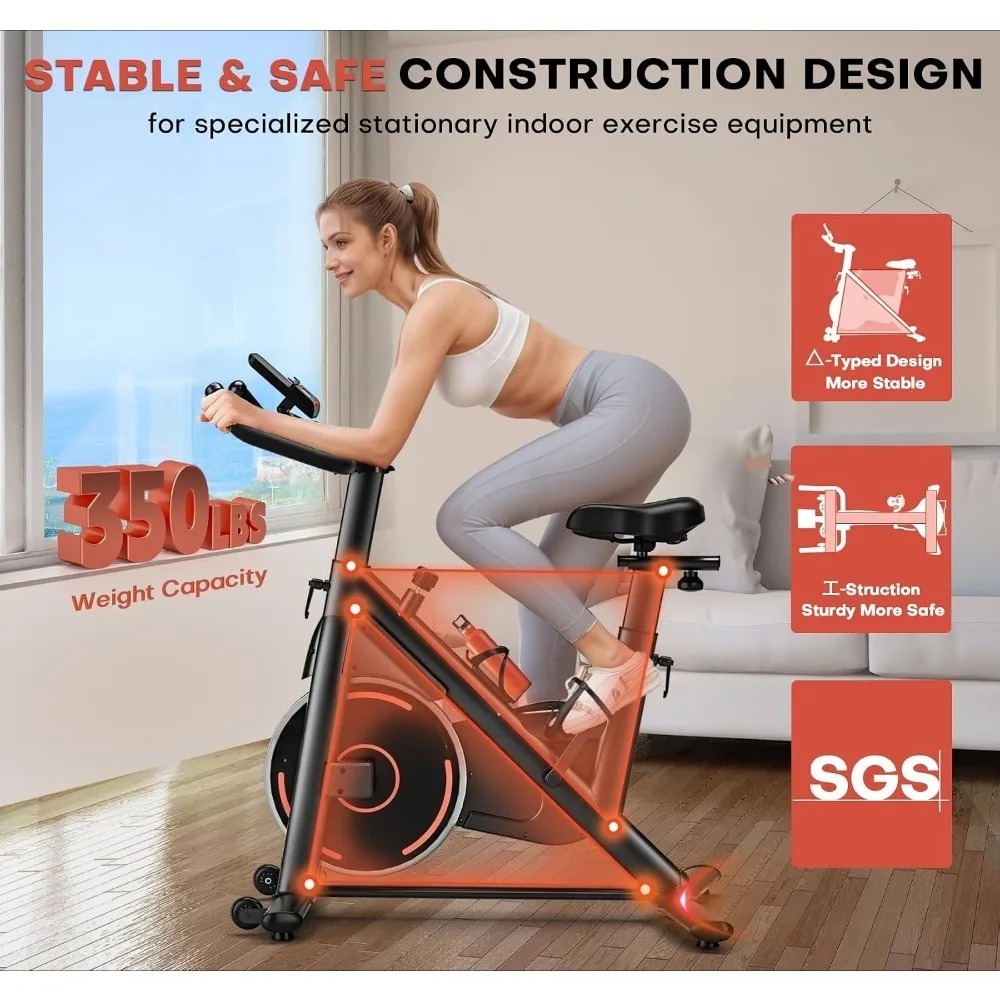 Verstellbares stationäres Fitn – Exercise Bike Magnetic Resistance Bewertung und Preis
