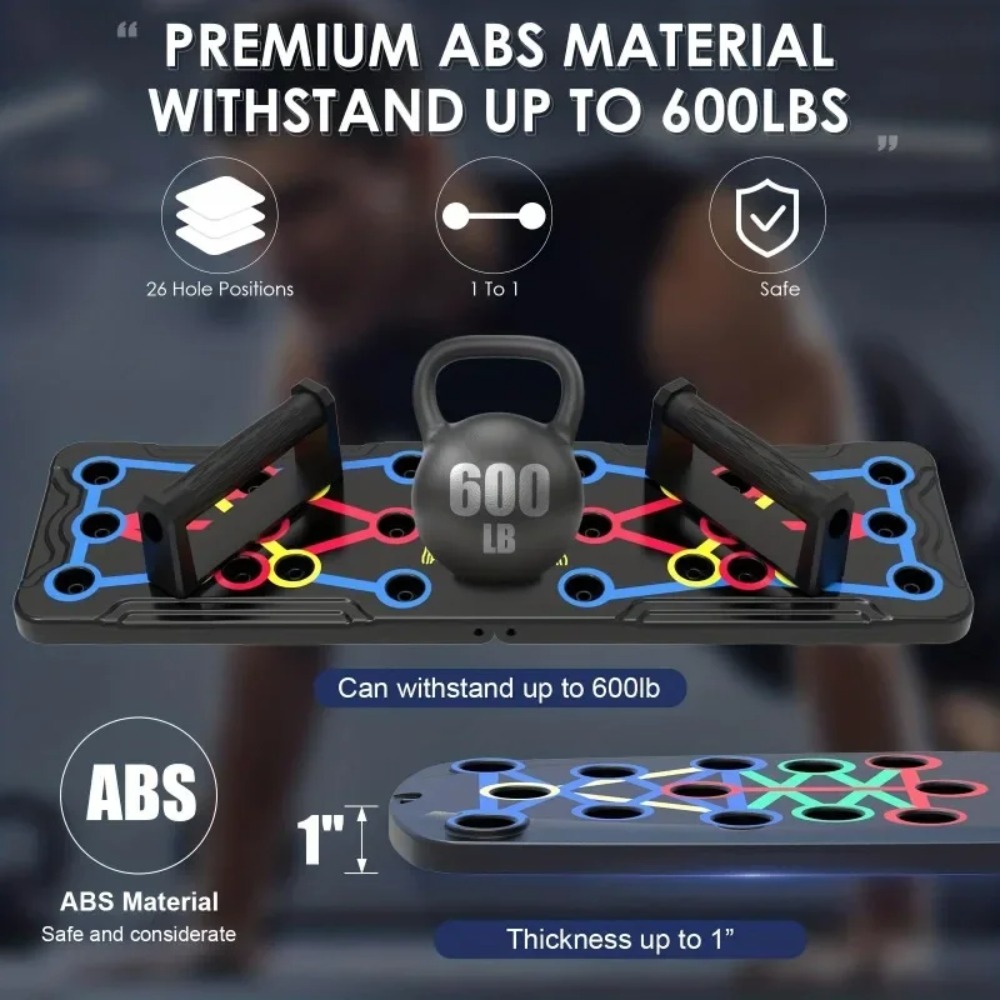 Tragbares multifunktionales Pu – Push Up Board Foldable Multi Function Bewertung und Preis