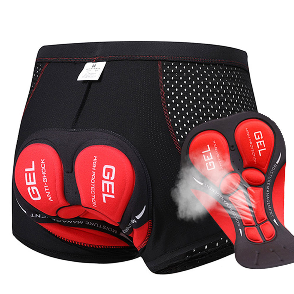 Radfahren Shorts Schnell Trock – Padded Cycling Shorts 5D Gel Bewertung und Preis