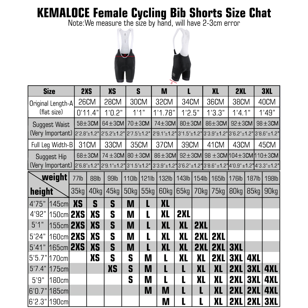 Kemaloce Damen Radhose schwarz – Padded Cycling Shorts 5D Gel Bewertung und Preis