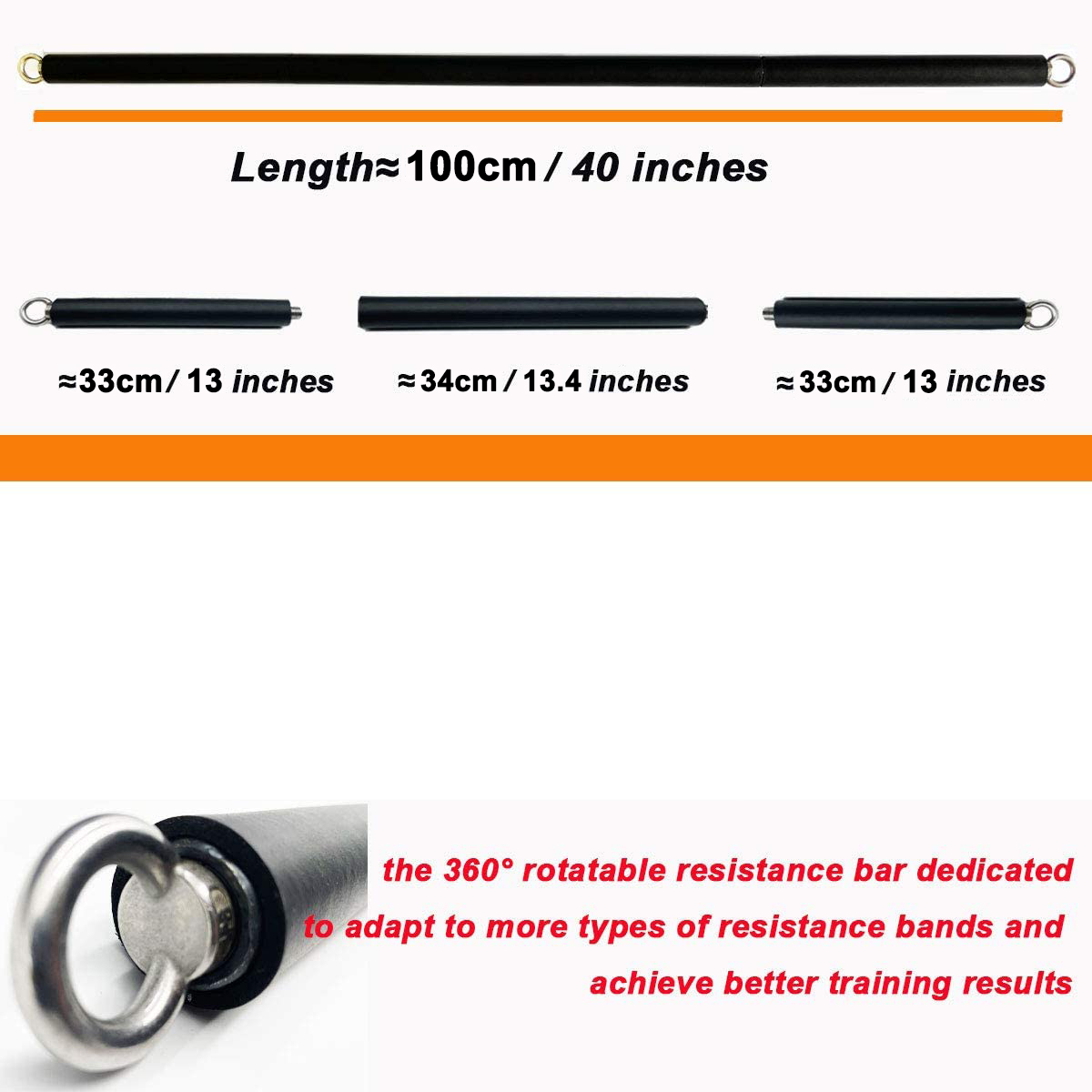 150lb Fitness Booty Widerstand – Pilates Bar Kit With Resistance Bands Bewertung und Preis